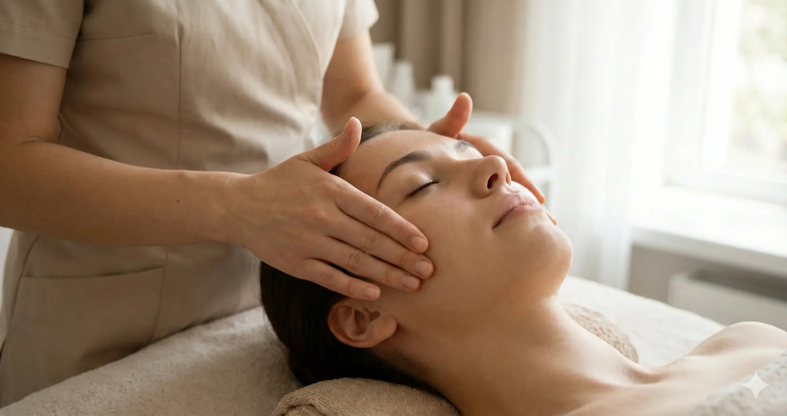 人手按面 : 容光煥發按摩術