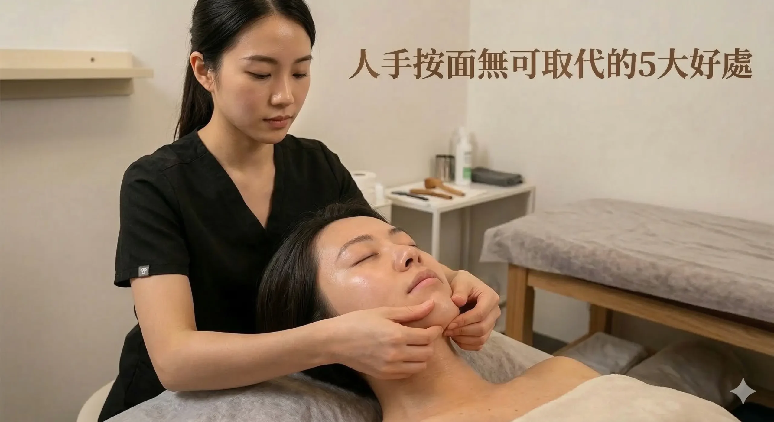 人手按面無可取代的5大好處