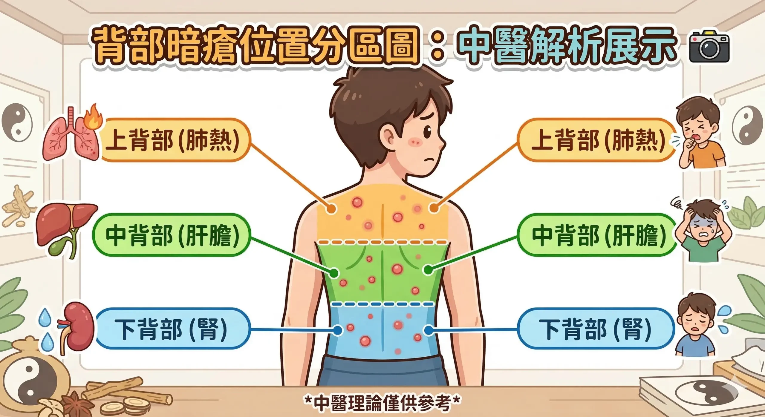 背部暗瘡位置分析 — 上背肺熱、中背壓力、下背內分泌 | Chill Relax HK 觀塘美容