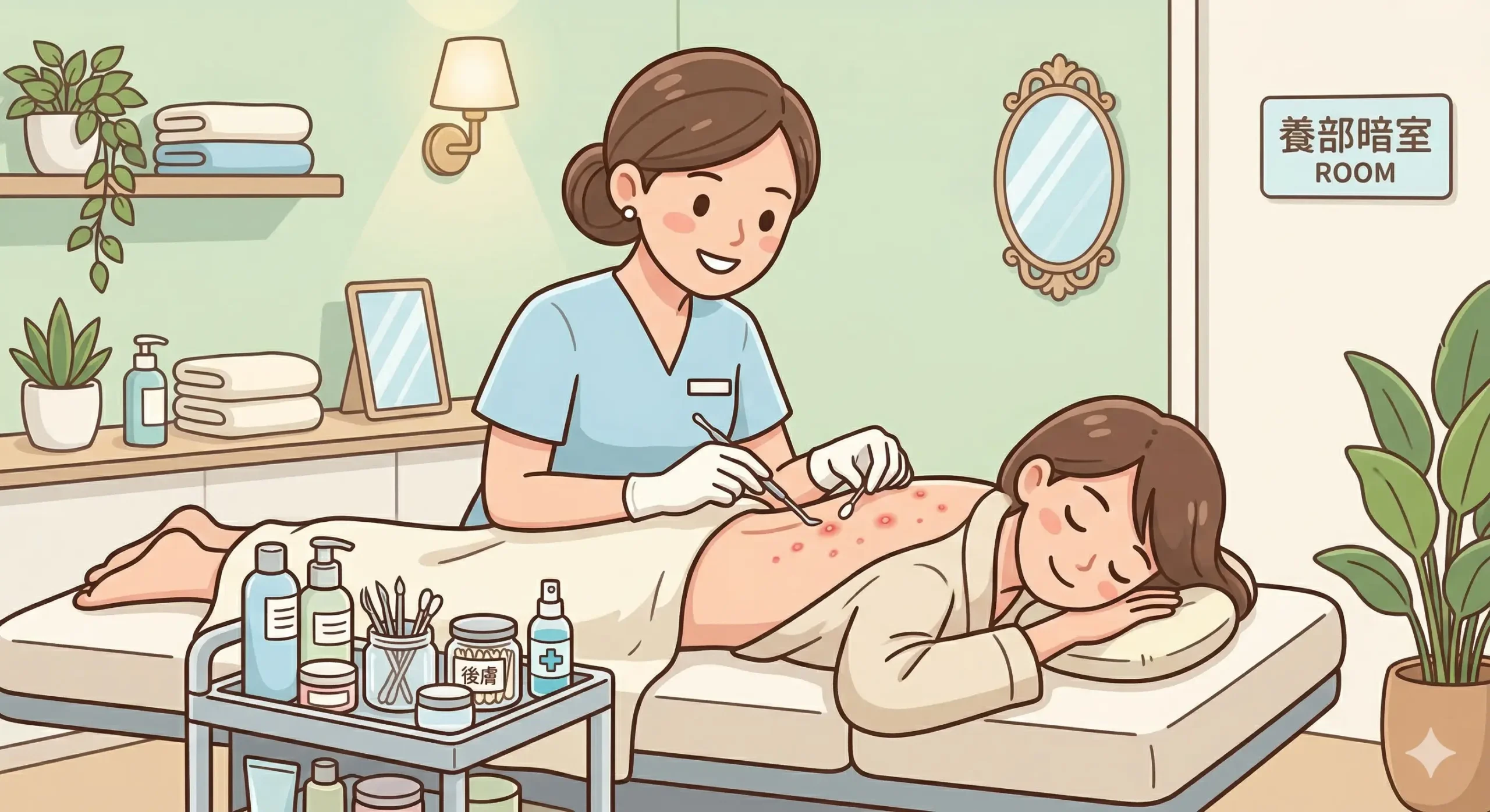 背部暗瘡療程推薦 — Chill Relax HK 去去暗瘡走背部療程效果 | Chill Relax HK 觀塘美容