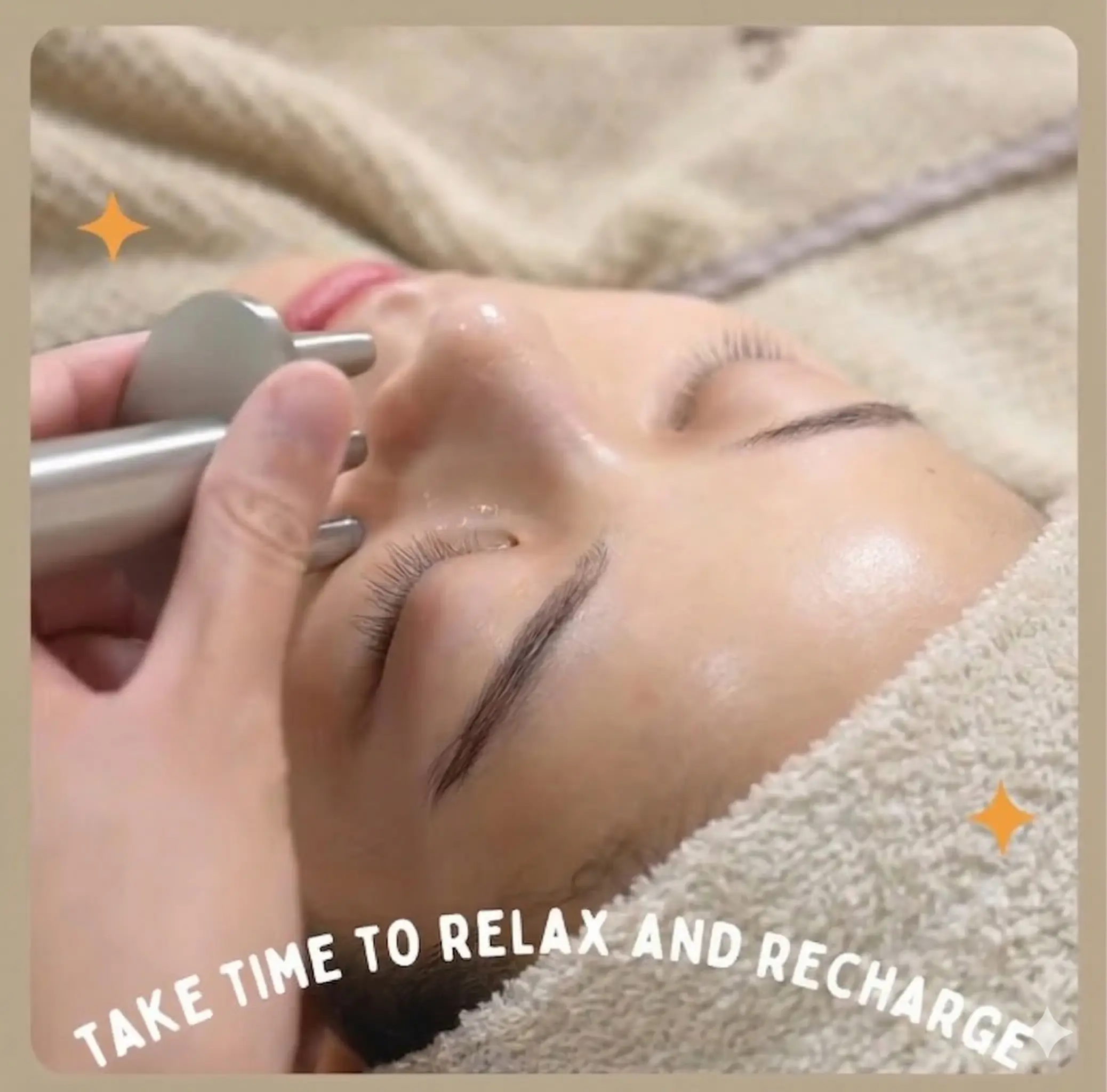 觀塘去黑眼圈療程 — 震震熊貓眼磁叉眼部護理進行中 | Chill Relax HK 觀塘美容