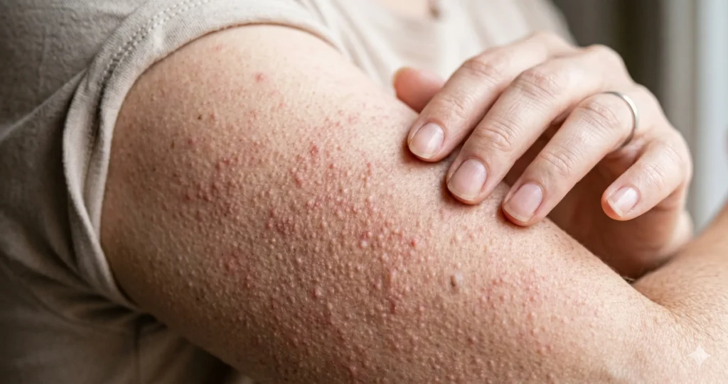 手臂粒粒毛囊角化症 — 雞皮膚成因與處理方法 | Chill Relax HK 觀塘美容